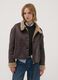 Brown jacket with contrast lining_2