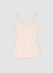 Pink stretch V-neck camisole_5