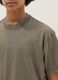 Girls' oversized fit green pure cotton T-shirt_2