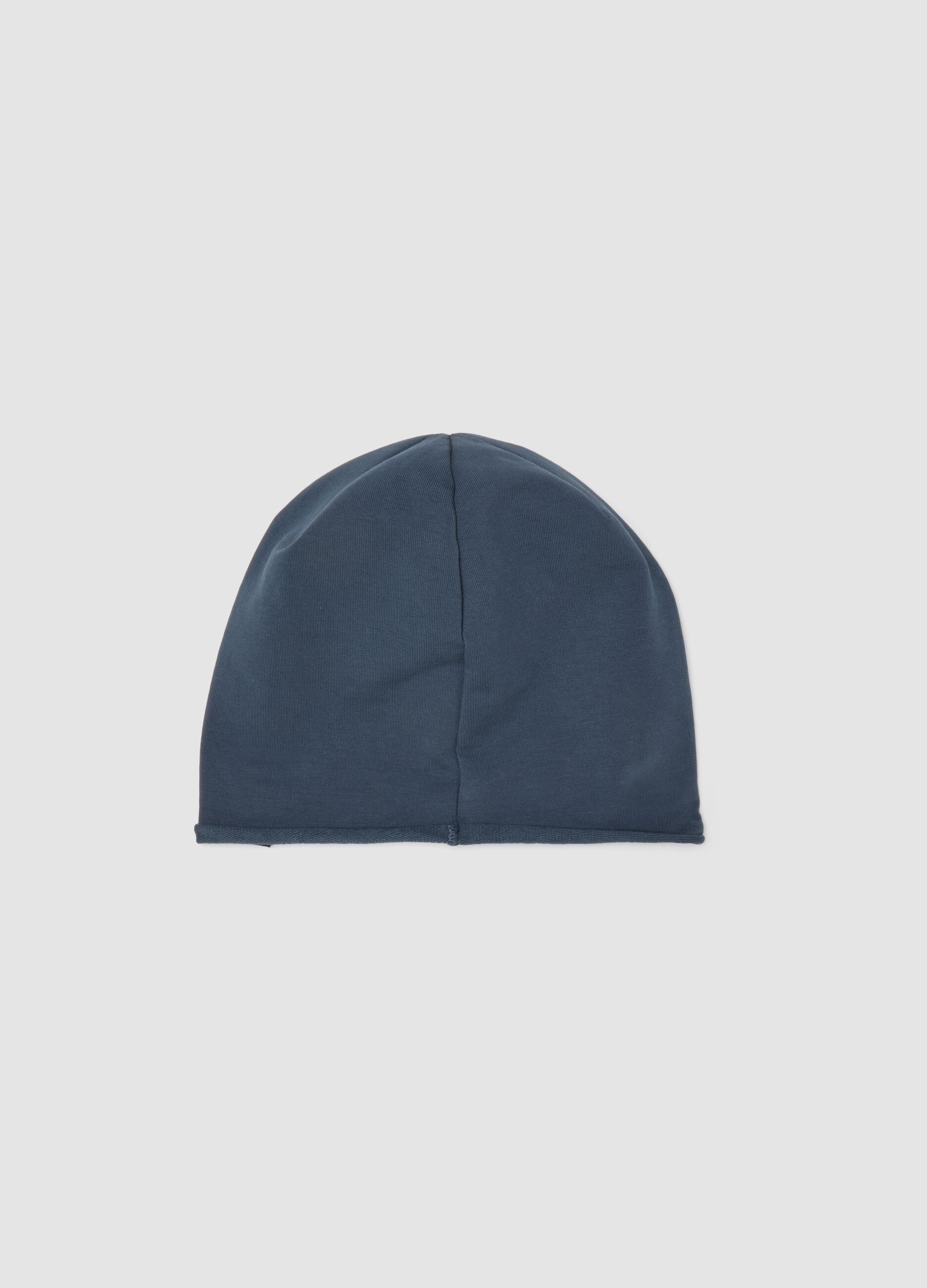 Blue stretch cotton cap with Pok&eacute;mon print