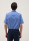 Light blue short-sleeved shirt with classic collar_2