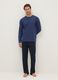 Blue pure cotton pyjamas regular fit_0