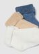 Pack of 4 multicolour organic cotton-blend baby socks_2
