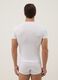 White stretch modal T-shirt, regular fit_2