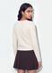 White wrap cardigan with deep V-neck_3