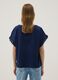 Blue pure cotton blouse_3