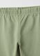 Two-pack multicolour elastic cotton leggings for slim fit baby girls_2