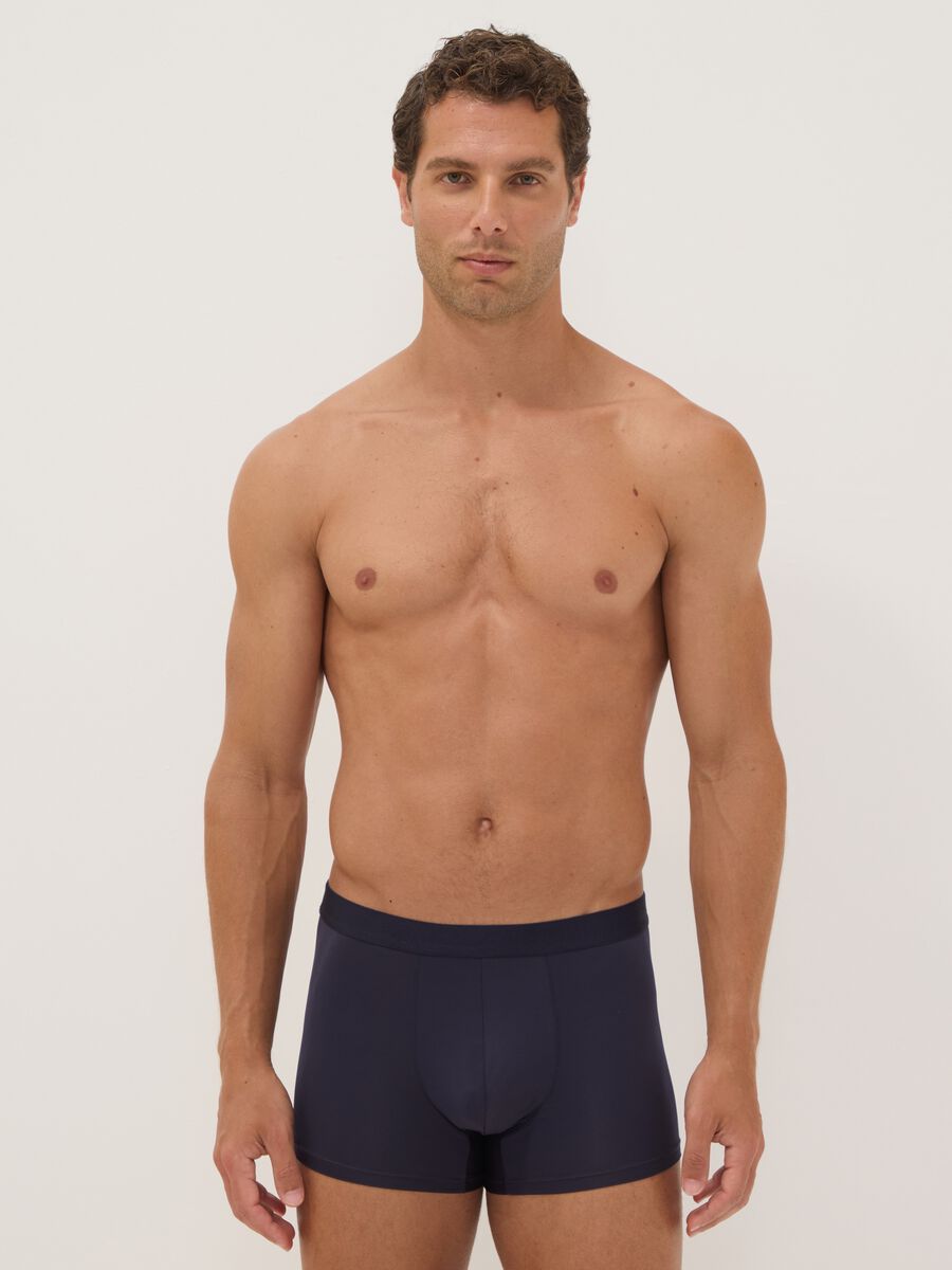 3-pack of blue stretch microfibre boxers_0