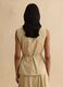 Beige Pure Cotton Waistcoat_2