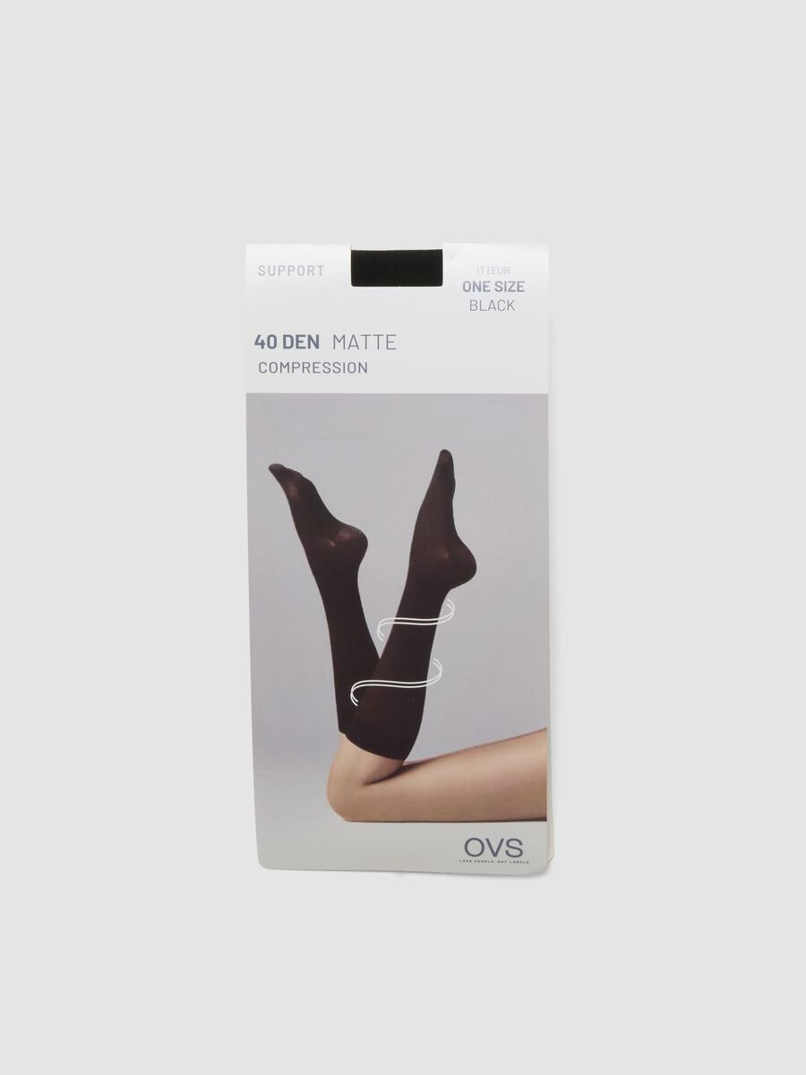Black no-show socks in stretch fabric_0