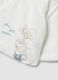 White padded jacket in organic cotton blend with Mickey embroidery for baby_2