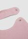 2-pack of multicolour pure cotton bibs for baby girl_2