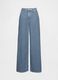 Gap Blue and White Striped Jeans in Cotton and Lyocell Blend_4