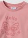 Pink organic cotton crew-neck T-shirt_2