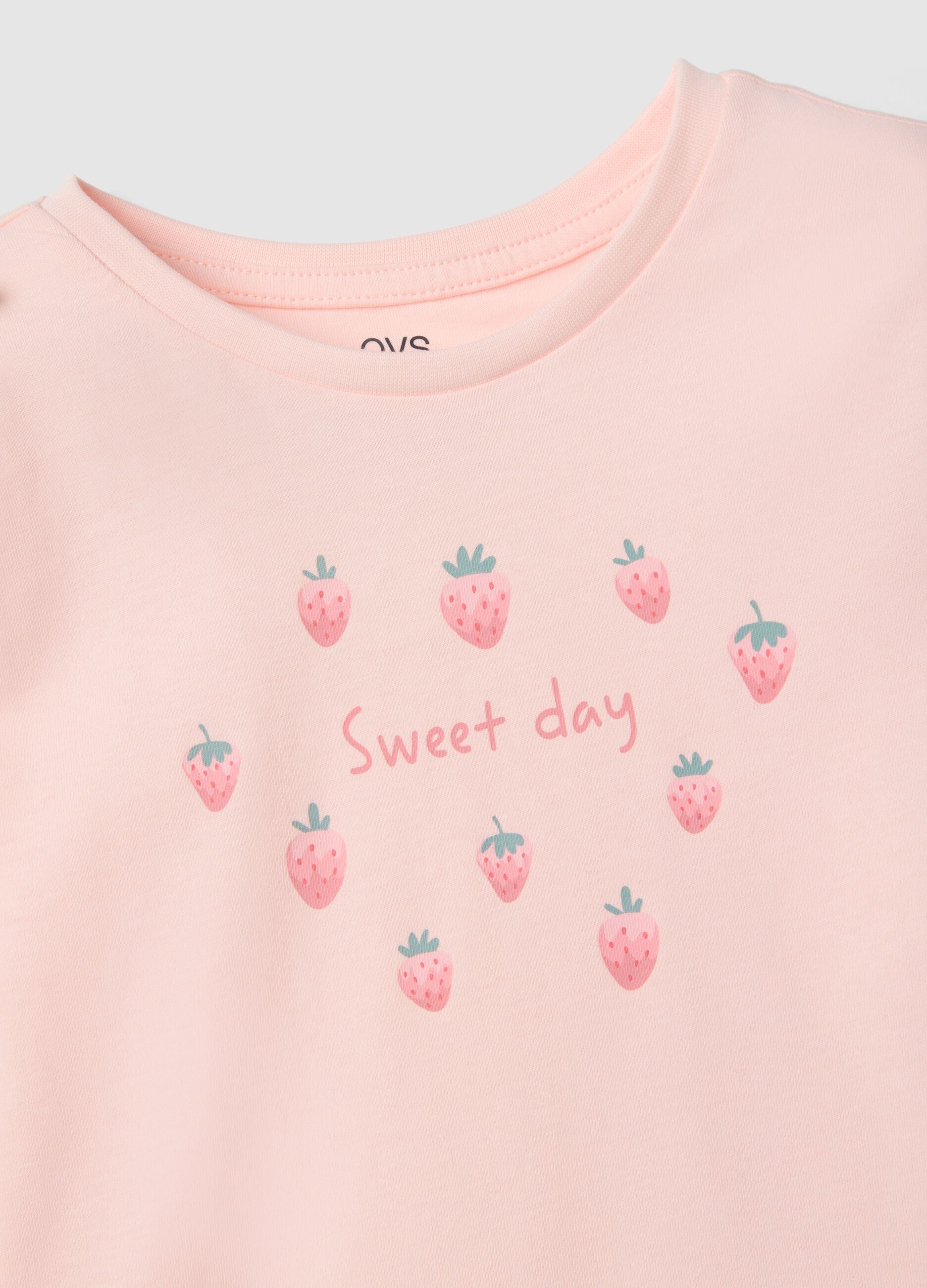 Pink Organic Cotton Pyjamas
