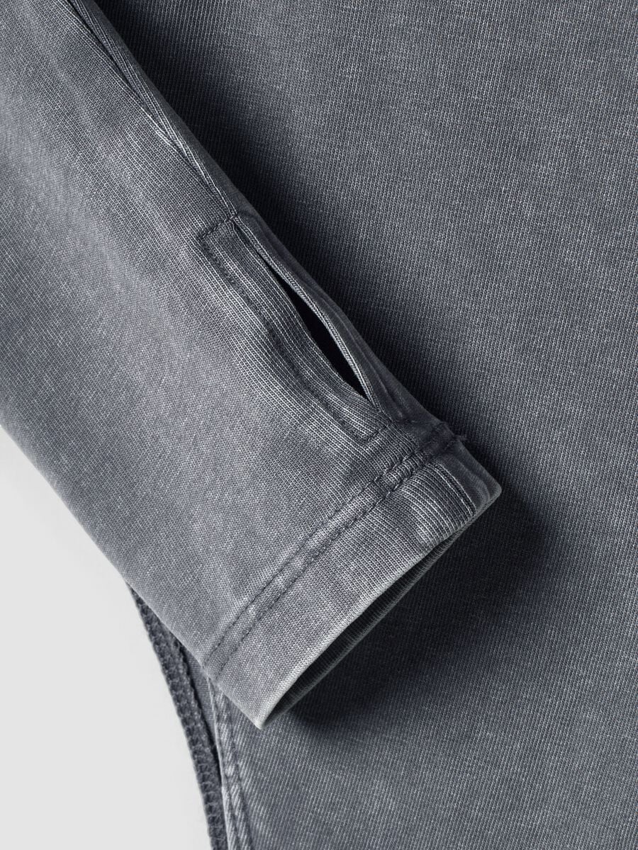Asymmetrical Bodysuit Washed Grey_6