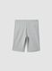 Boys&rsquo; grey cotton-blend comfort-fit shorts_4