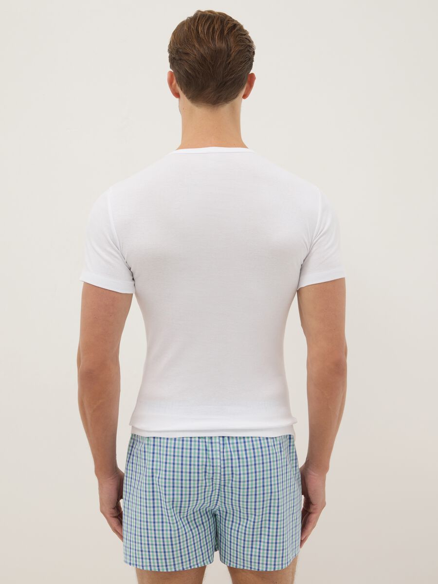 Bipack T-shirt bianca in puro cotone organico_2