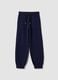 Blue organic cotton joggers_0