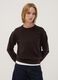 Brown stretch wool crew-neck jumper_2