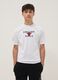 White pure cotton short-sleeve T-shirt_0