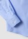 Light blue pure cotton no-iron regular fit shirt_6