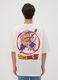 White pure cotton T-shirt with Dragon Ball Z print_3