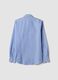 Light blue oxford shirt in pure double-twisted cotton, slim fit_2