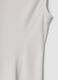 White ribbed stretch-modal fitted T-shirt ALTAVIA STUDIO_8