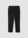 Black Skinny Fit Stretch Denim Blend Jeans_4