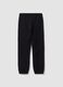 Black cotton-blend joggers with Miami Heat print, regular fit_2