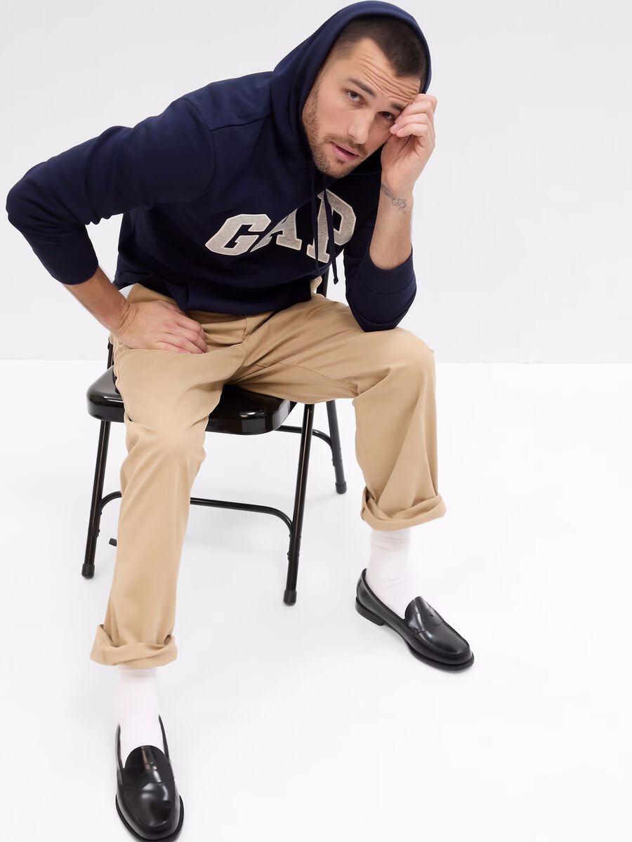 Hoodie with embroidered logo_0