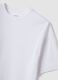 T-shirt over fit bianca in puro cotone a maniche corte_6