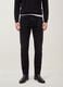 Black regular-fit jeans in a cotton, lyocell and viscose blend_1