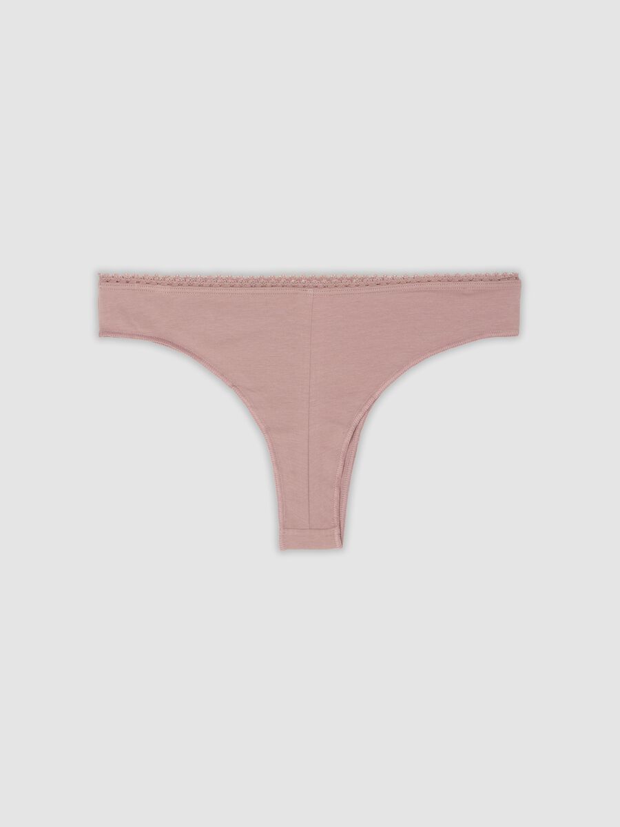 3-pack of multicolour Brazilian briefs in stretch organic cotton_1