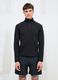Technical Half-Zip Sweater &ndash; Fitted Black_3