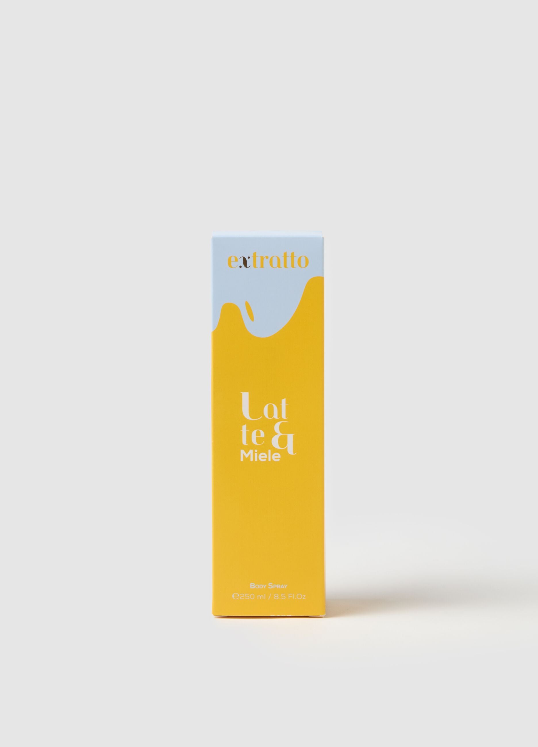 Body Spray with notes of milk, honey and caramel, sweet and enveloping, intense and creamy.