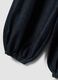 Blue pure cotton balloon-fit denim jeans_2