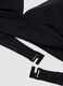 Black stretch bikini top with removable padding_5