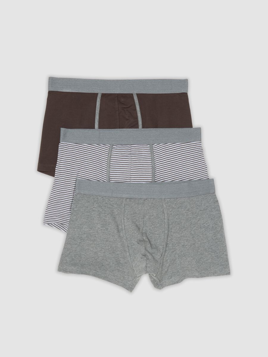 Three-pack of multicolour striped stretch organic cotton boxers_4