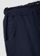 Blue stretch cotton trousers regular fit_5