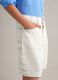 Beige pure cotton shorts_2