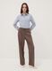 Blue striped long-sleeve slim-fit shirt_1