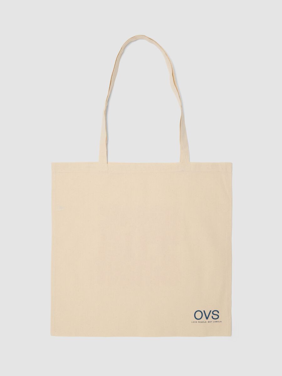 RE-UP tote bag with "Break the Pattern" screen print_2