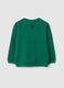 Regular fit green pure cotton kids' sweatshirt with Mickey Mouse print_1