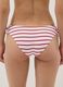 Red striped stretch bikini bottoms_2