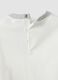 White oversized pure cotton T-shirt with print for baby boy_3