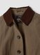 Brown cotton-blend jacket with contrast collar, regular fit_6