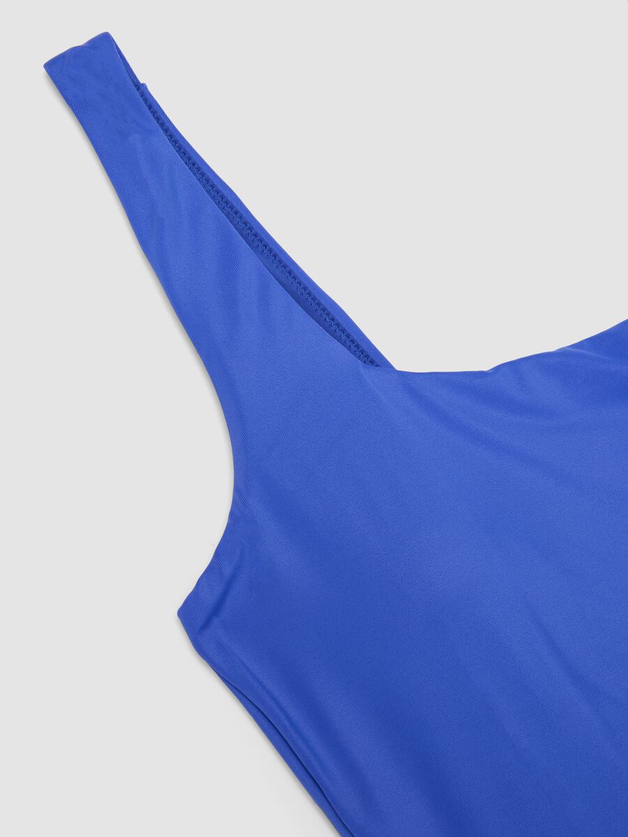 Blue stretch fabric swimsuit_5