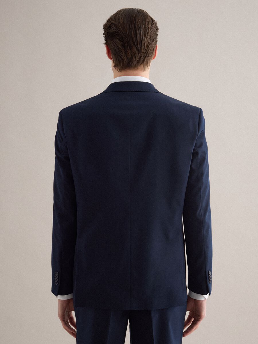 Blazer monopetto blu regular fit_3